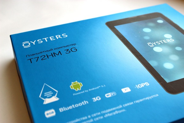 фотографии «планшета для водителей» Oysters T72HM 3G